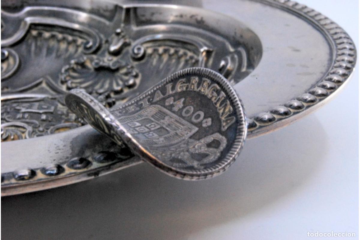 Antig&uuml;edades: Cenicero de plata - Foto 3