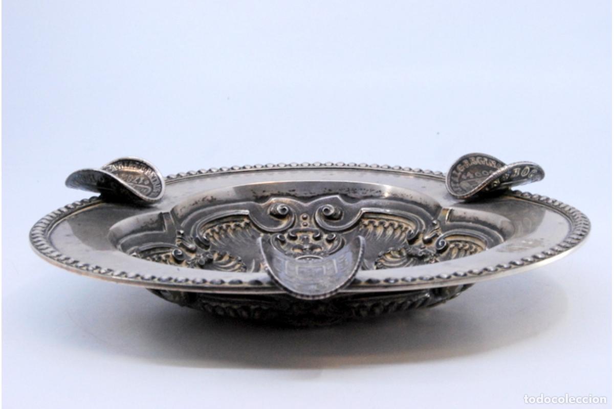 Antig&uuml;edades: Cenicero de plata - Foto 8