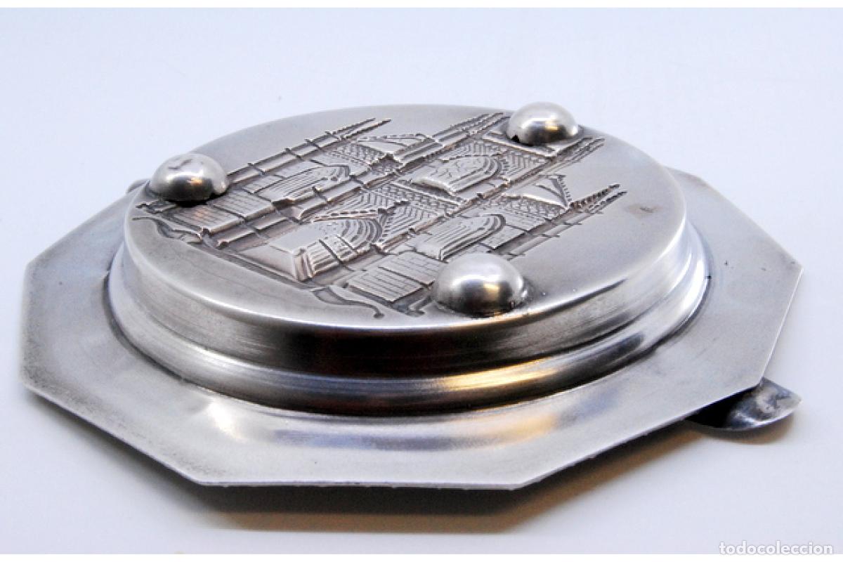 Antig&uuml;edades: Cenicero de plata - Foto 2