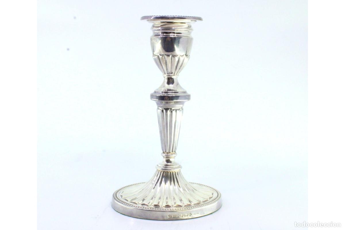 Antig&uuml;edades: candelabro de plata - Foto 3