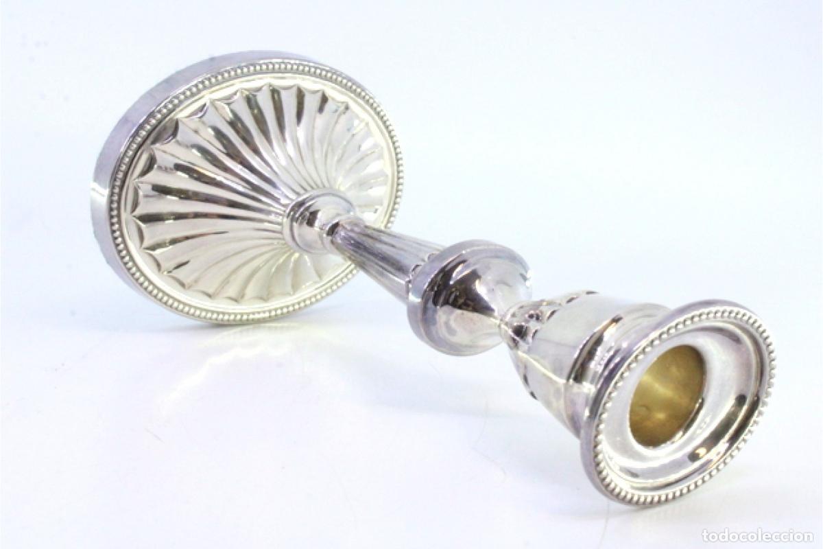Antig&uuml;edades: candelabro de plata - Foto 4