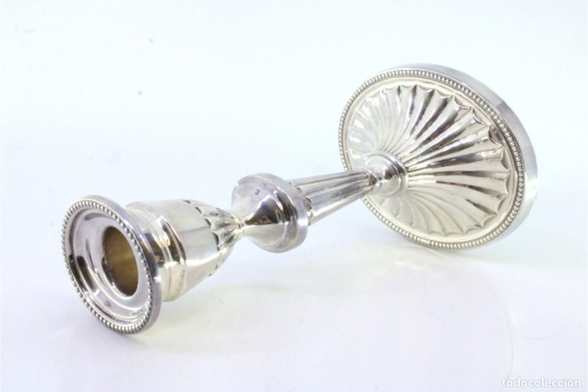 Antig&uuml;edades: candelabro de plata - Foto 5