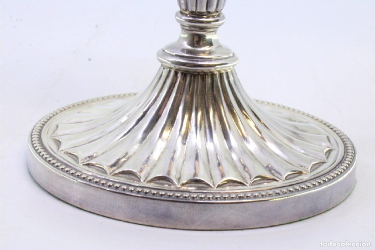 Antig&uuml;edades: candelabro de plata - Foto 7
