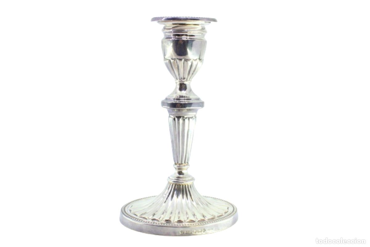 Antig&uuml;edades: candelabro de plata - Foto 1