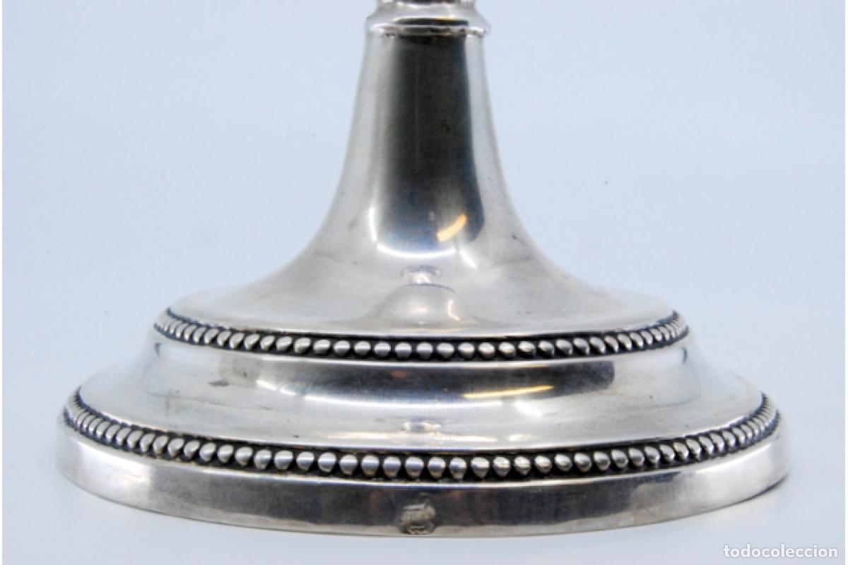 Antig&uuml;edades: candelabro de plata - Foto 9