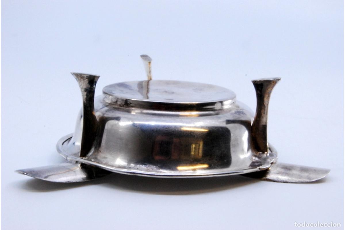 Antig&uuml;edades: Cenicero de plata - Foto 5