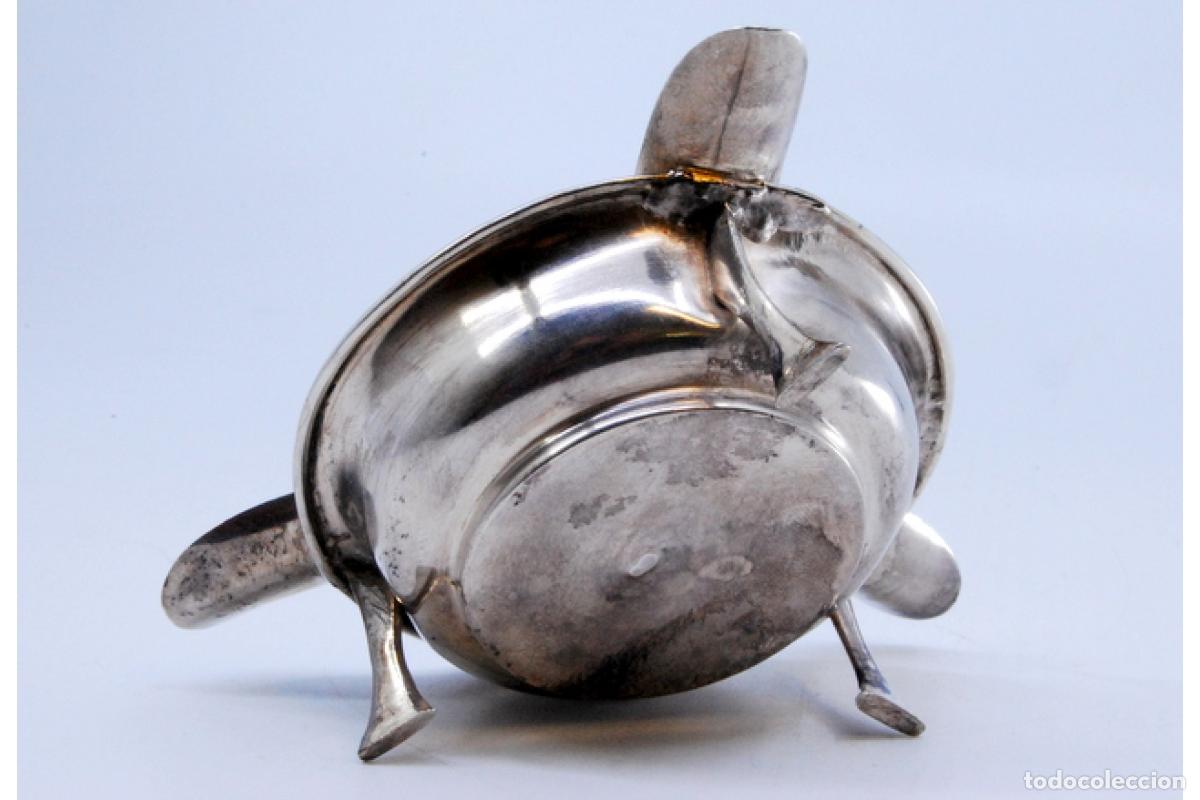 Antig&uuml;edades: Cenicero de plata - Foto 6