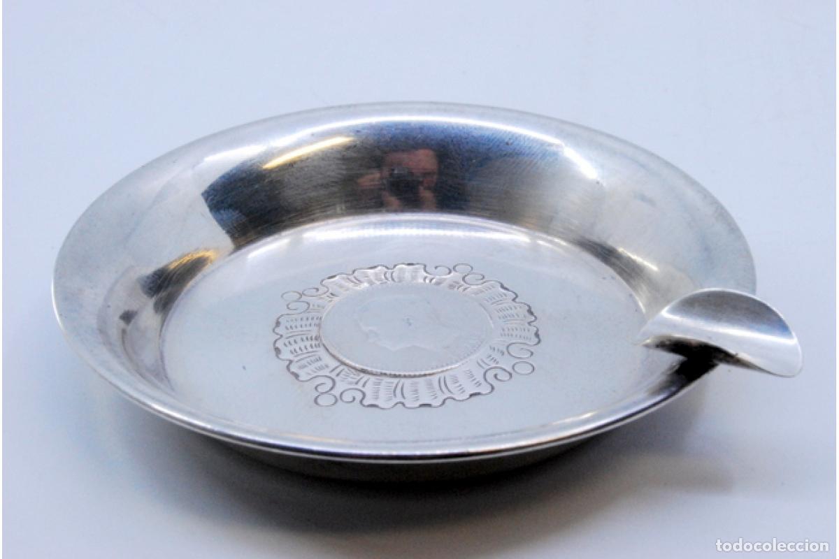 Antig&uuml;edades: Cenicero de plata - Foto 6