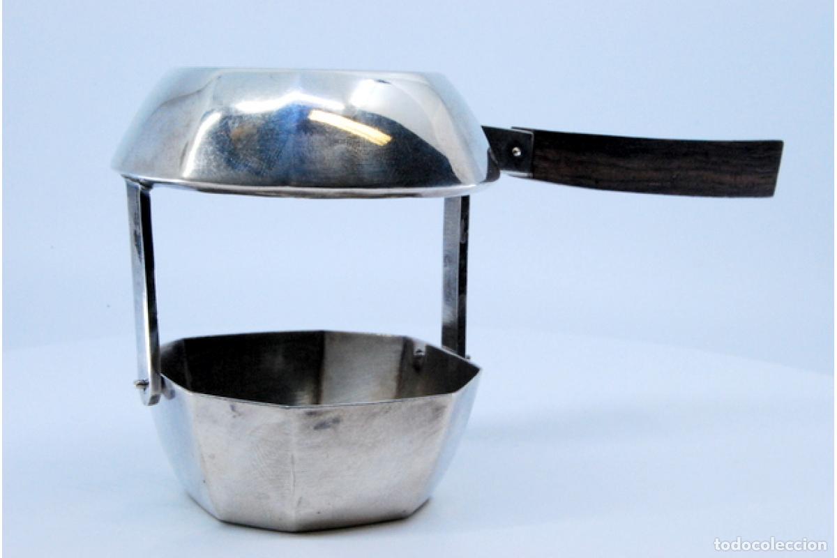 Antig&uuml;edades: Colador de t&eacute;, en plata - Foto 2