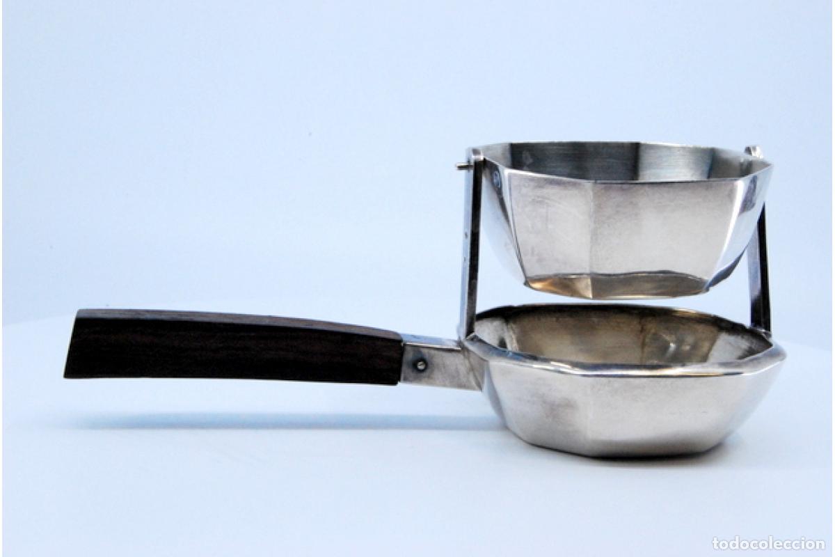 Antig&uuml;edades: Colador de t&eacute;, en plata - Foto 4