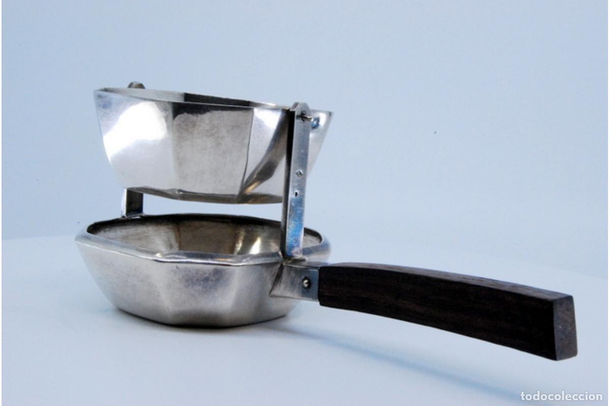 Antig&uuml;edades: Colador de t&eacute;, en plata - Foto 5