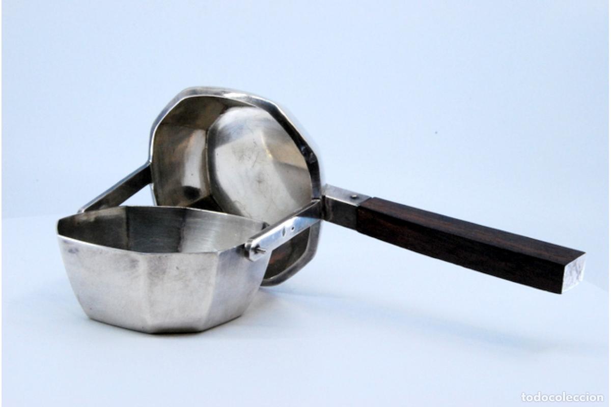 Antig&uuml;edades: Colador de t&eacute;, en plata - Foto 6