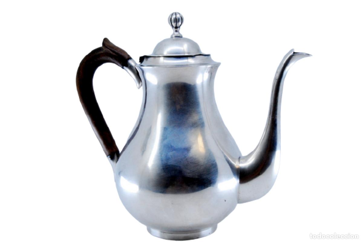 Antiquit&auml;ten: tetera de plata