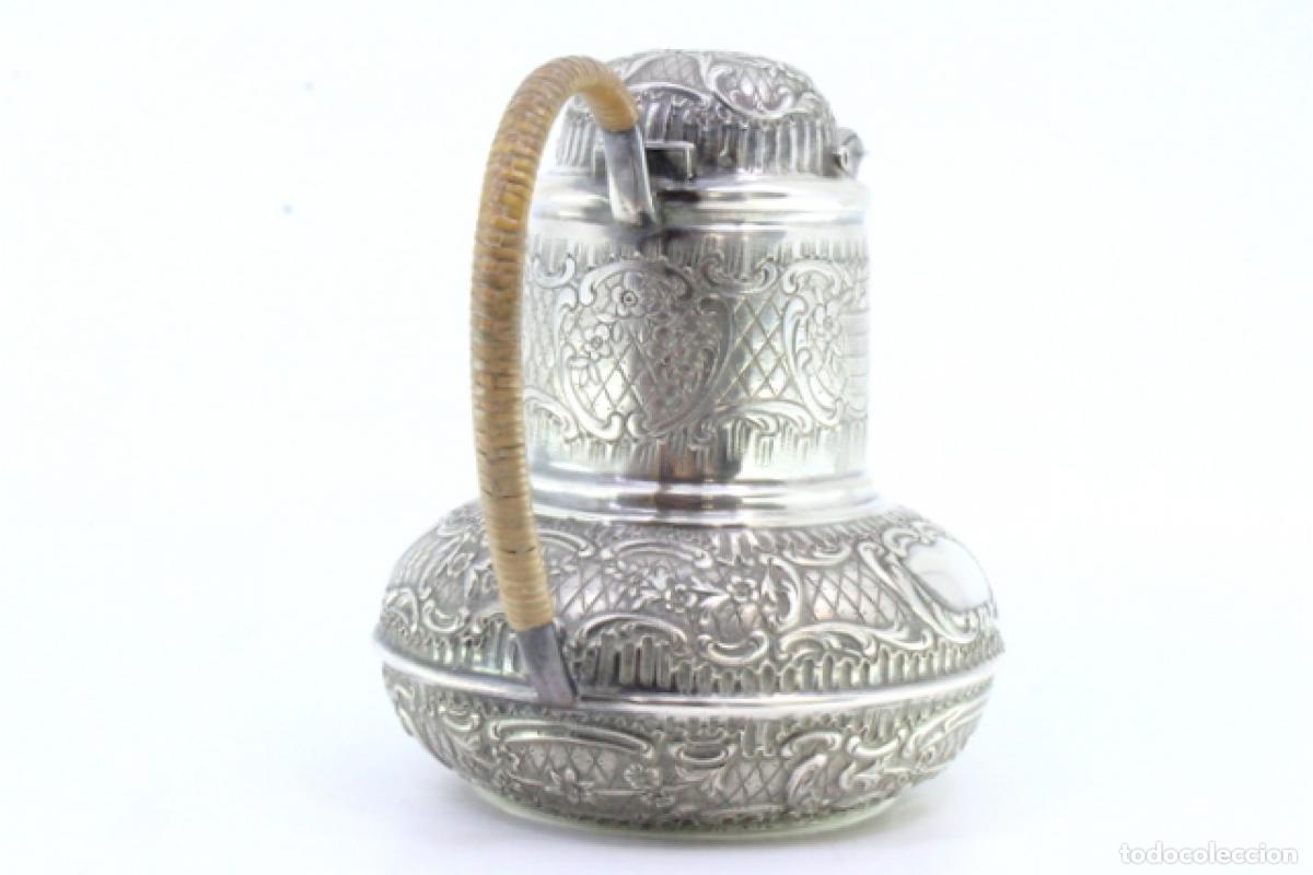 Antig&uuml;edades: tetera de plata - Foto 4