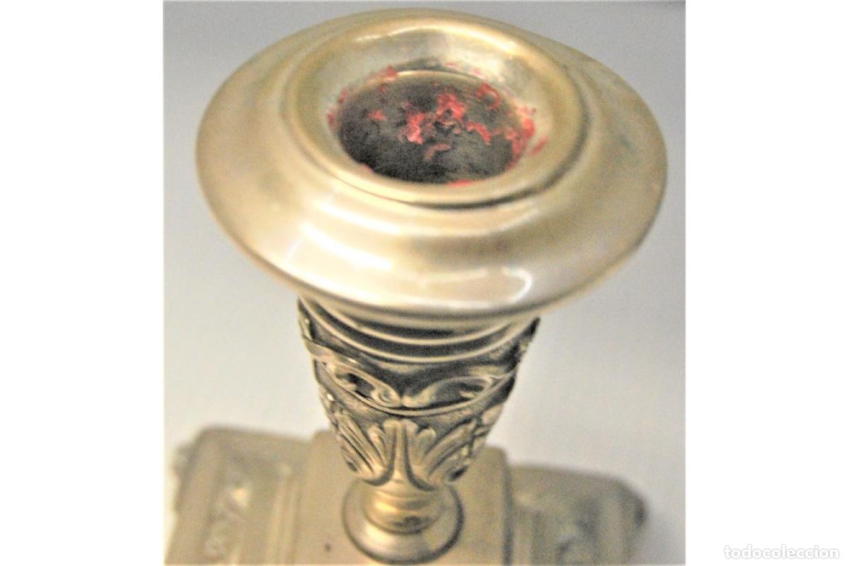 Antig&uuml;edades: Candelabros de plata - Foto 4