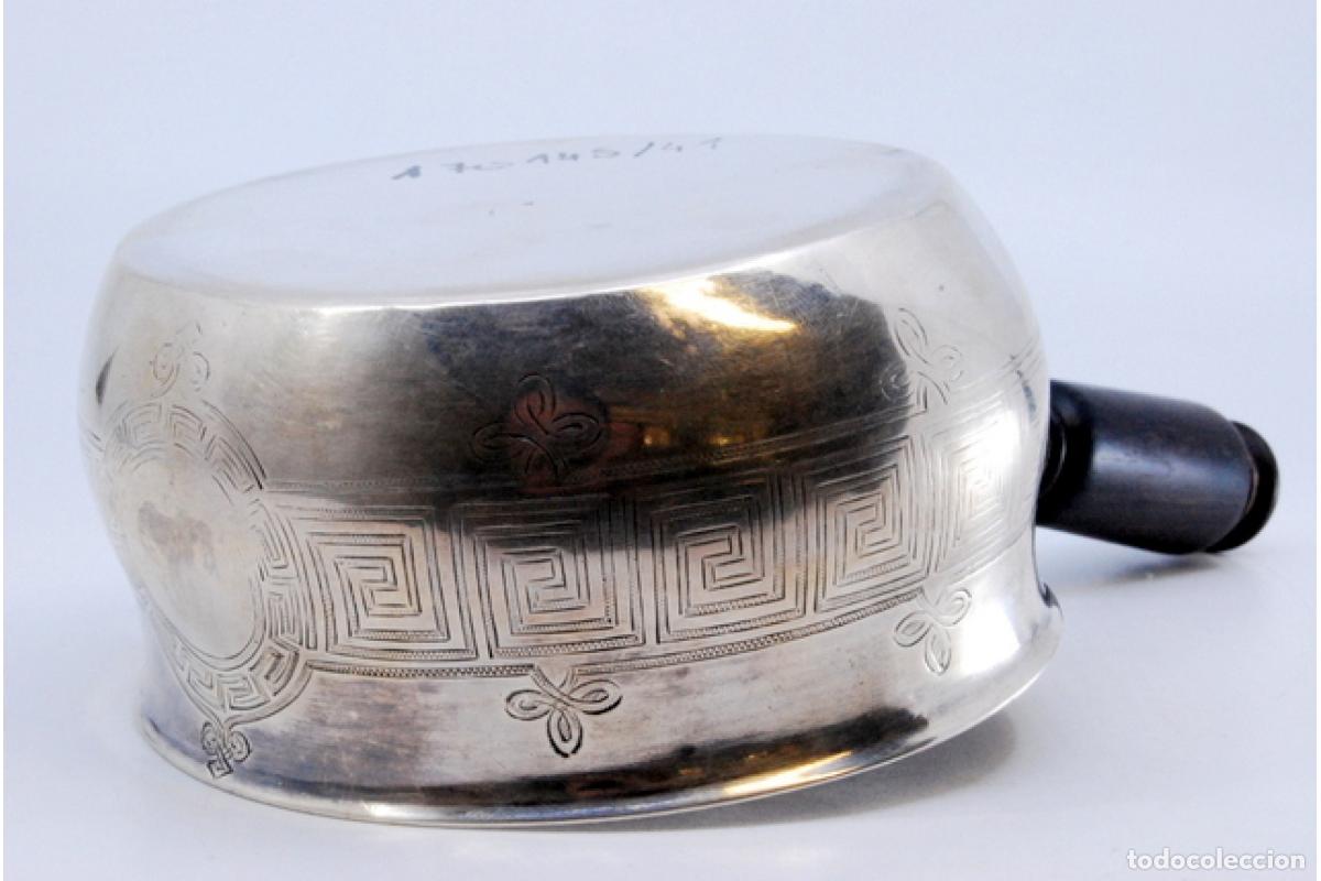 Antig&uuml;edades: cazuela de plata - Foto 5