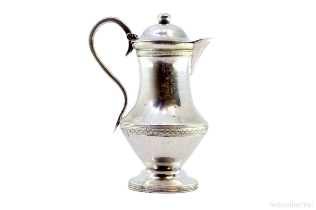 Antig&uuml;edades: Cafetera de plata - Foto 1