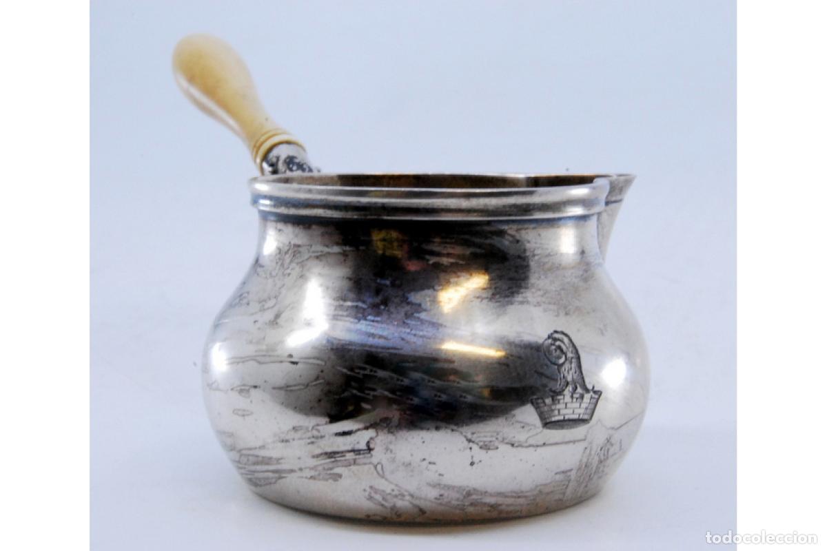 Antig&uuml;edades: cazuela de plata - Foto 6