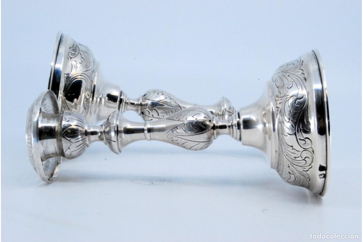 Antig&uuml;edades: Candelabros de plata - Foto 8