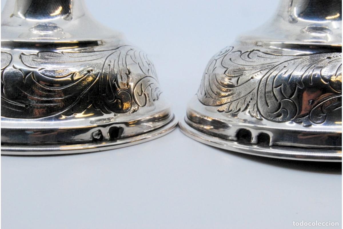 Antig&uuml;edades: Candelabros de plata - Foto 9