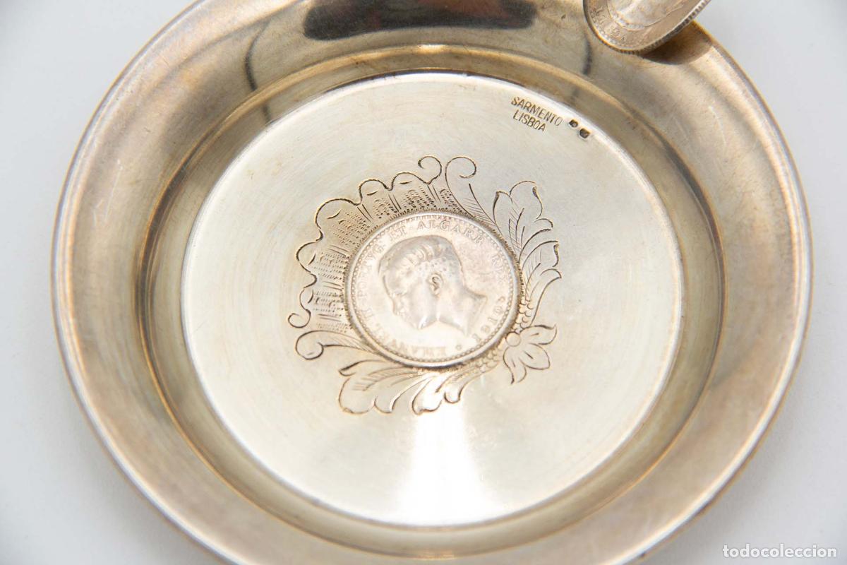 Antig&uuml;edades: Cenicero de plata - Foto 2
