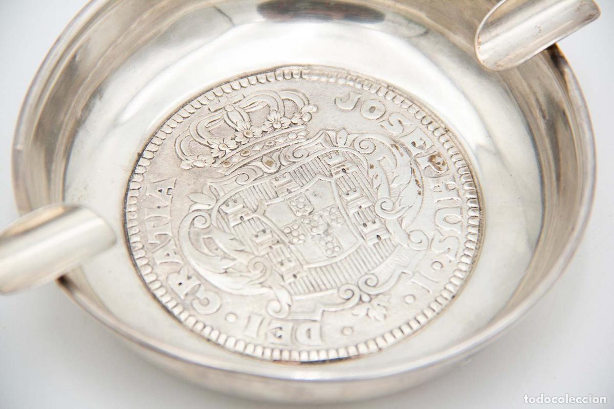 Antig&uuml;edades: Cenicero de plata - Foto 2