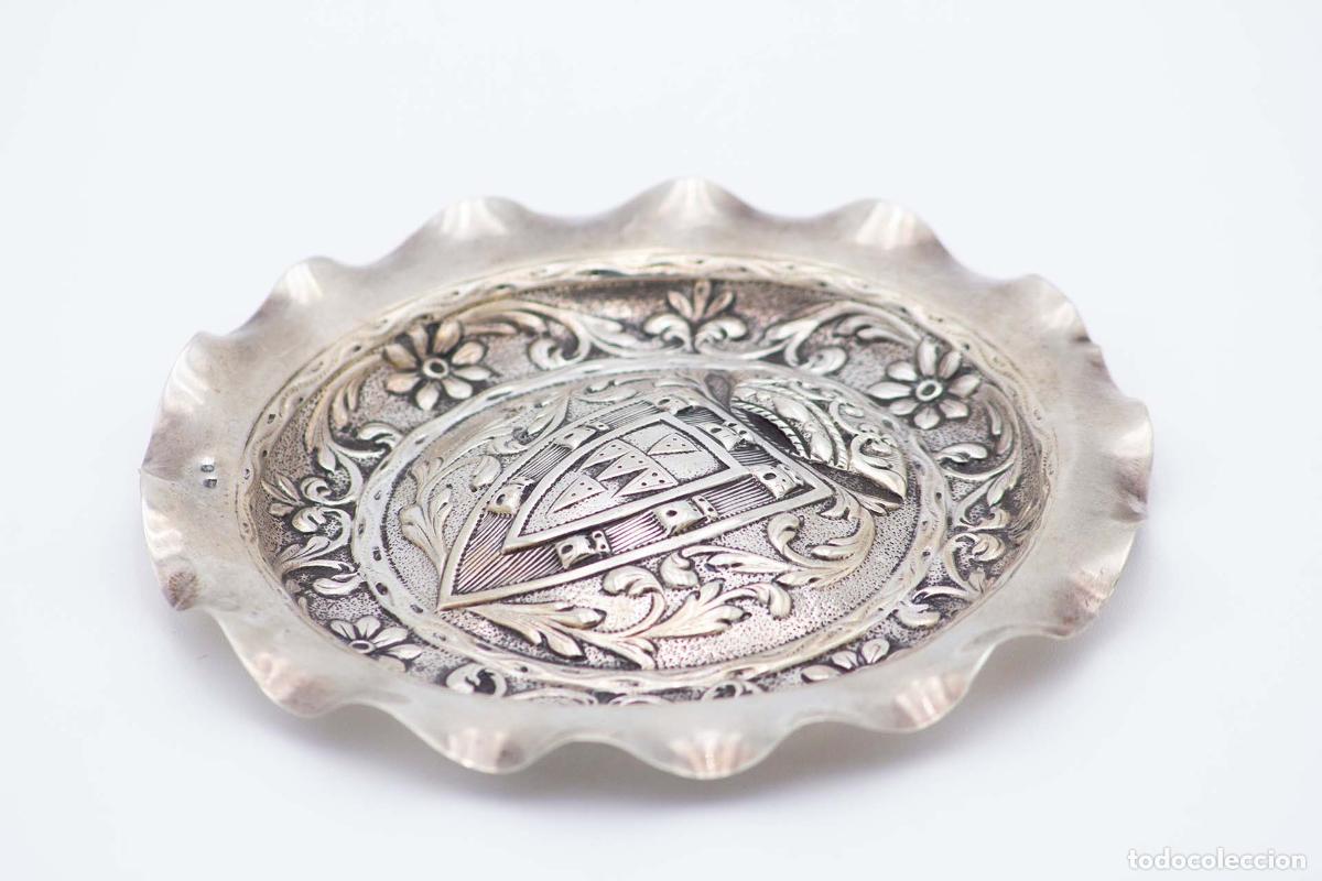 Antig&uuml;edades: Cenicero de plata - Foto 2