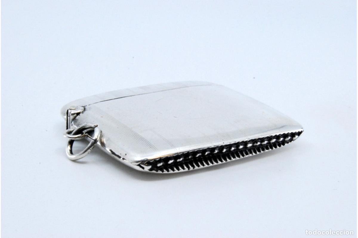Antig&uuml;edades: Caja de cerillas de plata - Foto 7