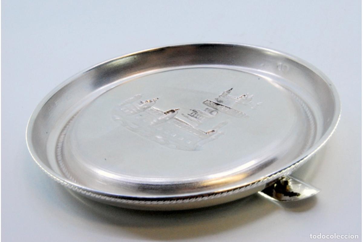Antig&uuml;edades: Cenicero de plata - Foto 2