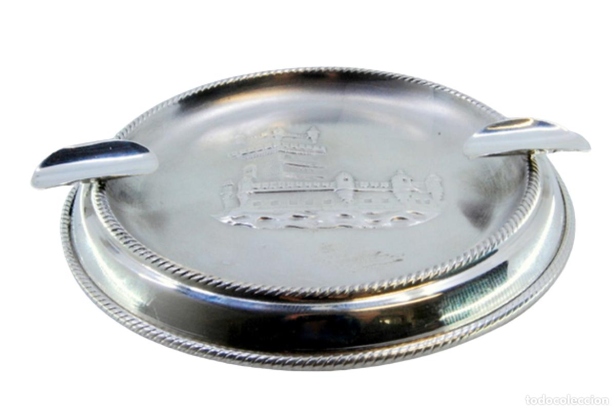 Antig&uuml;edades: Cenicero de plata - Foto 1