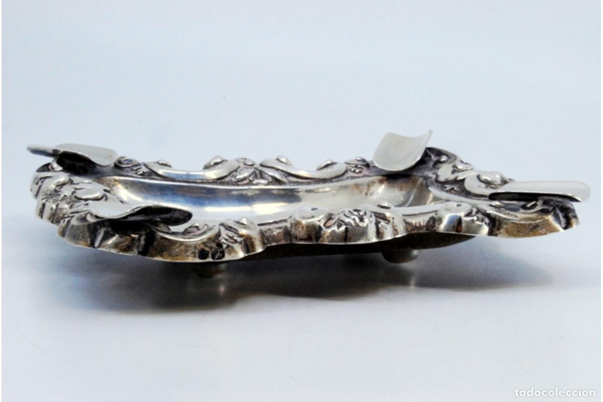 Antig&uuml;edades: Cenicero de plata - Foto 3