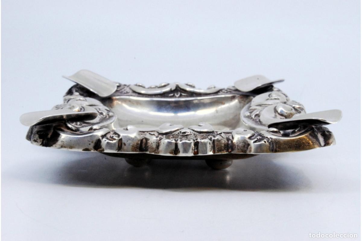 Antig&uuml;edades: Cenicero de plata - Foto 5