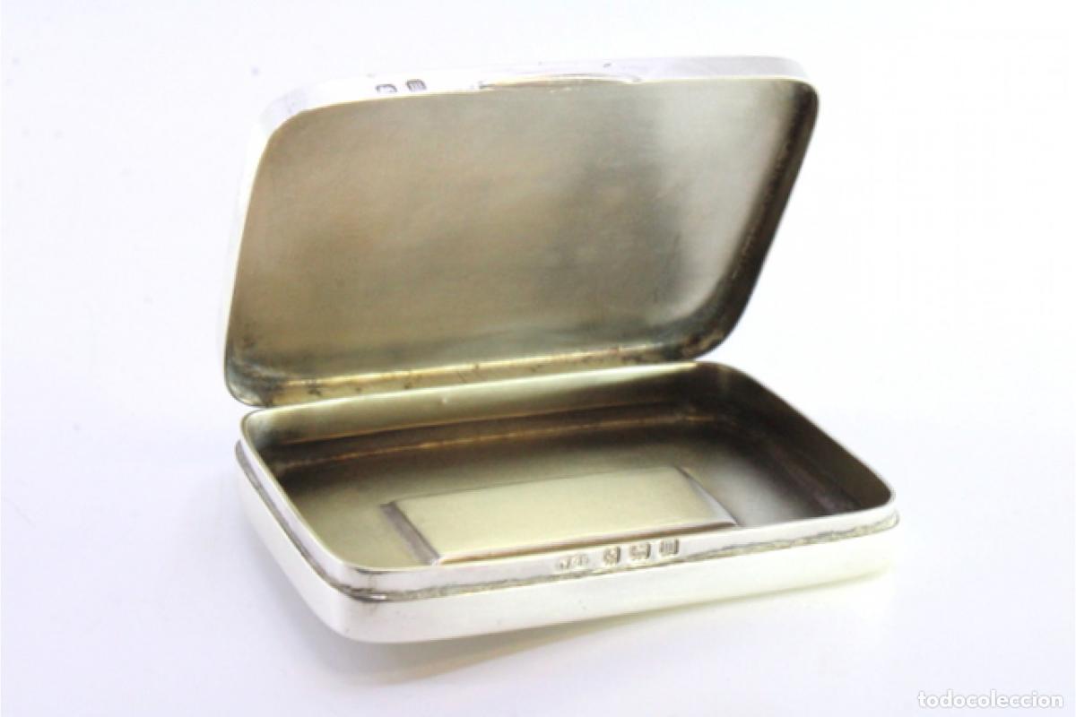 Antig&uuml;edades: Caja de cerillas de plata - Foto 7