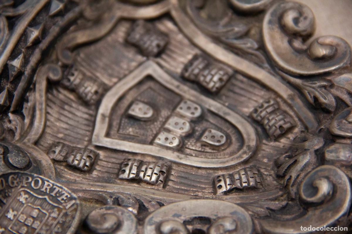 Antig&uuml;edades: Cenicero de plata - Foto 2