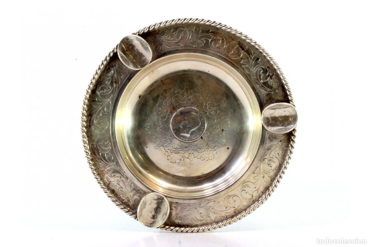 Antig&uuml;edades: Cenicero de plata - Foto 4