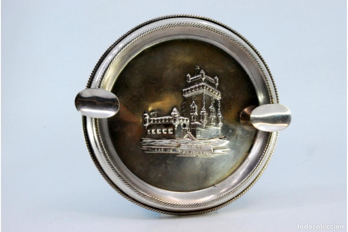 Antig&uuml;edades: Cenicero de plata - Foto 3
