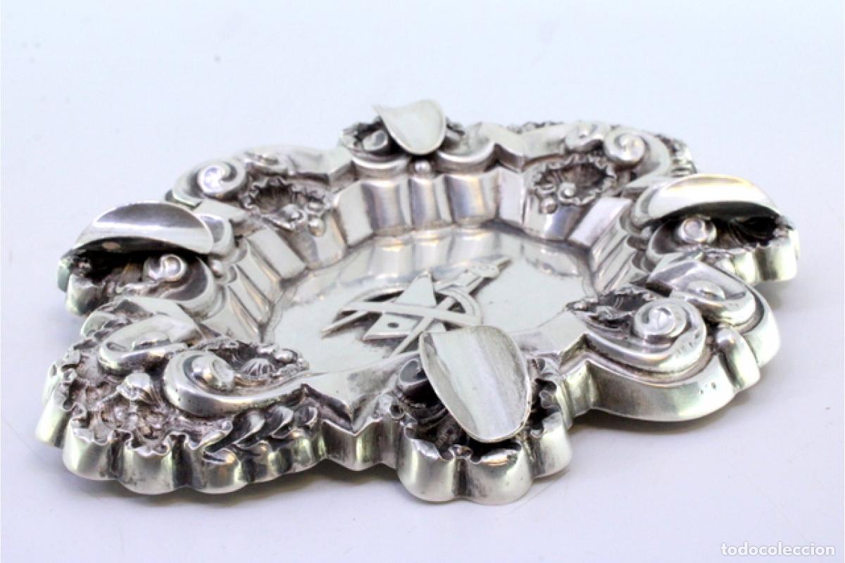 Antig&uuml;edades: Cenicero de plata - Foto 3