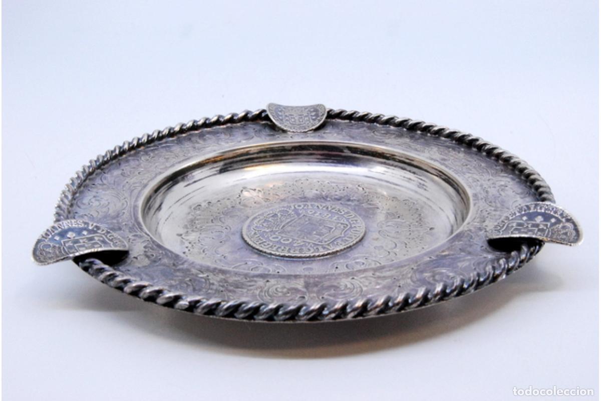 Antig&uuml;edades: Cenicero de plata - Foto 4