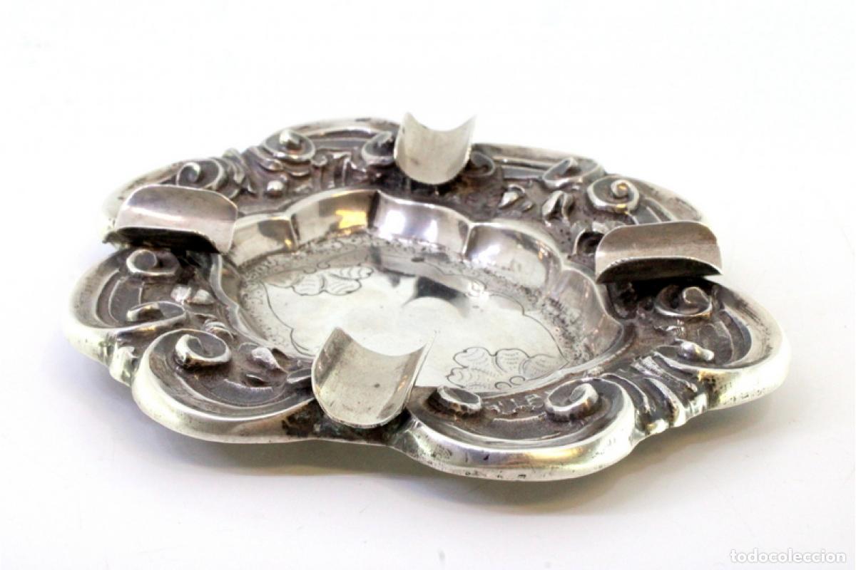 Antig&uuml;edades: Cenicero de plata - Foto 4