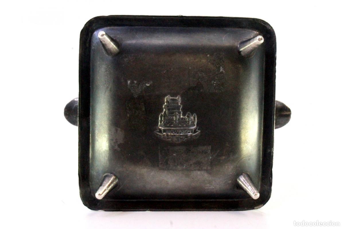 Antig&uuml;edades: Cenicero de plata - Foto 2