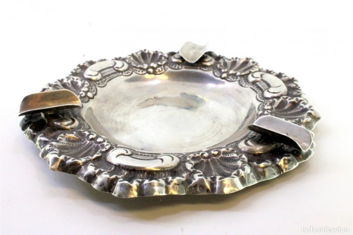 Antig&uuml;edades: Cenicero de plata - Foto 3