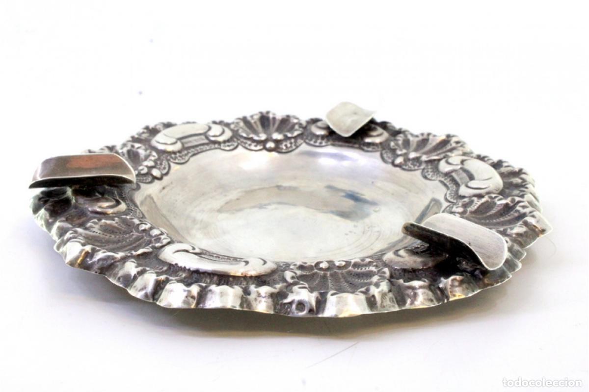 Antig&uuml;edades: Cenicero de plata - Foto 4