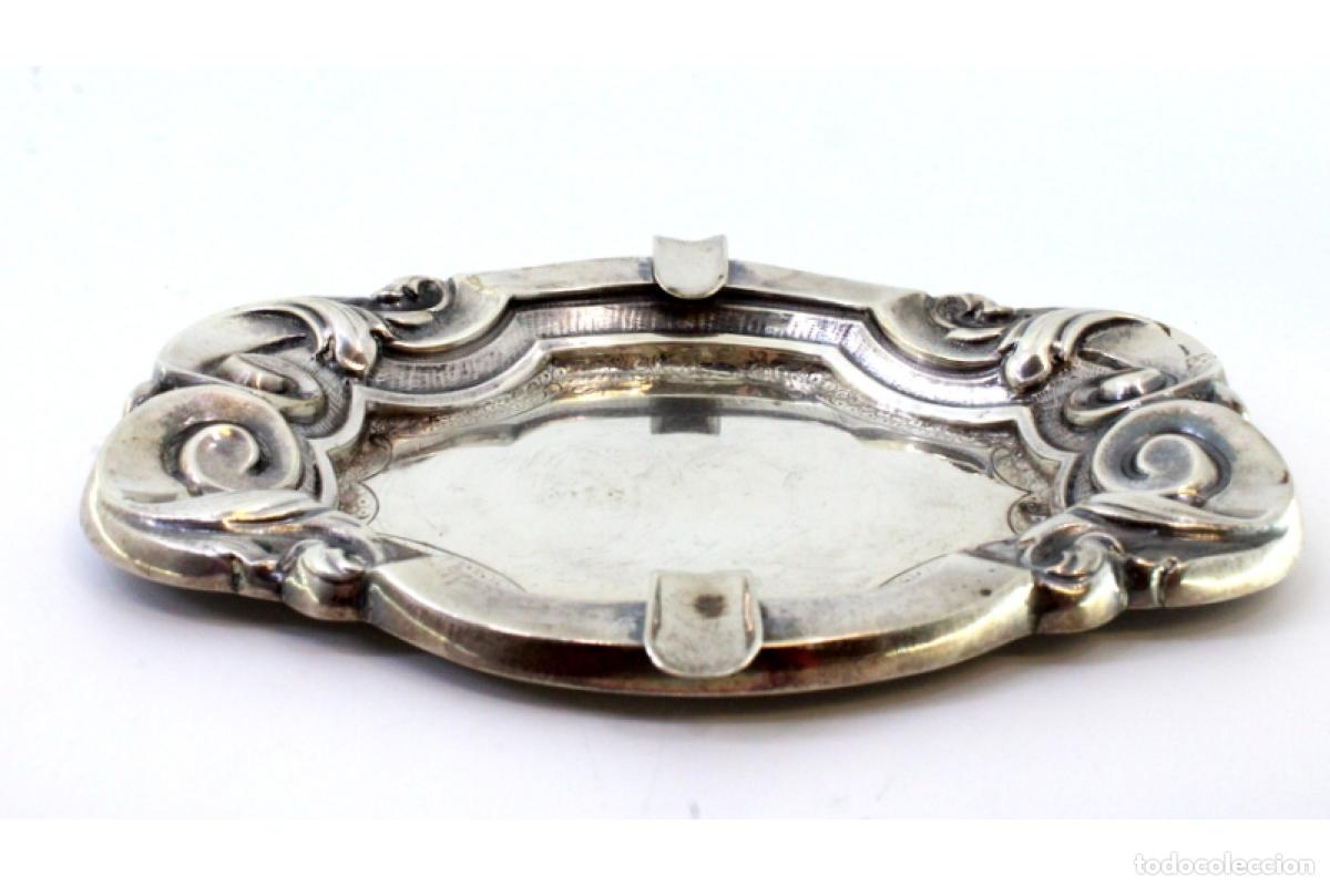 Antig&uuml;edades: Cenicero de plata - Foto 4