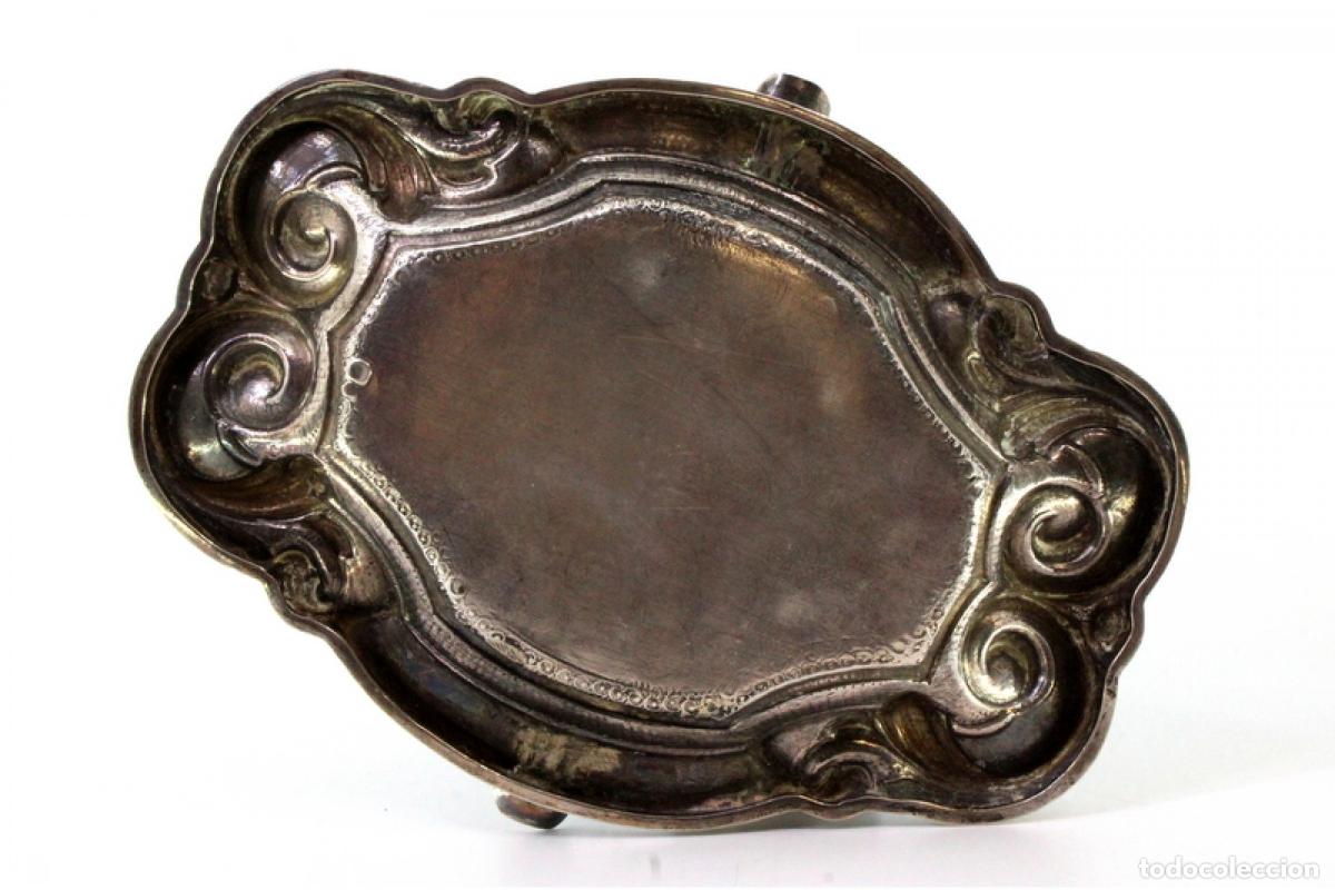 Antig&uuml;edades: Cenicero de plata - Foto 6