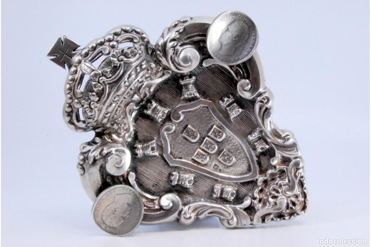 Antig&uuml;edades: Cenicero de plata - Foto 2