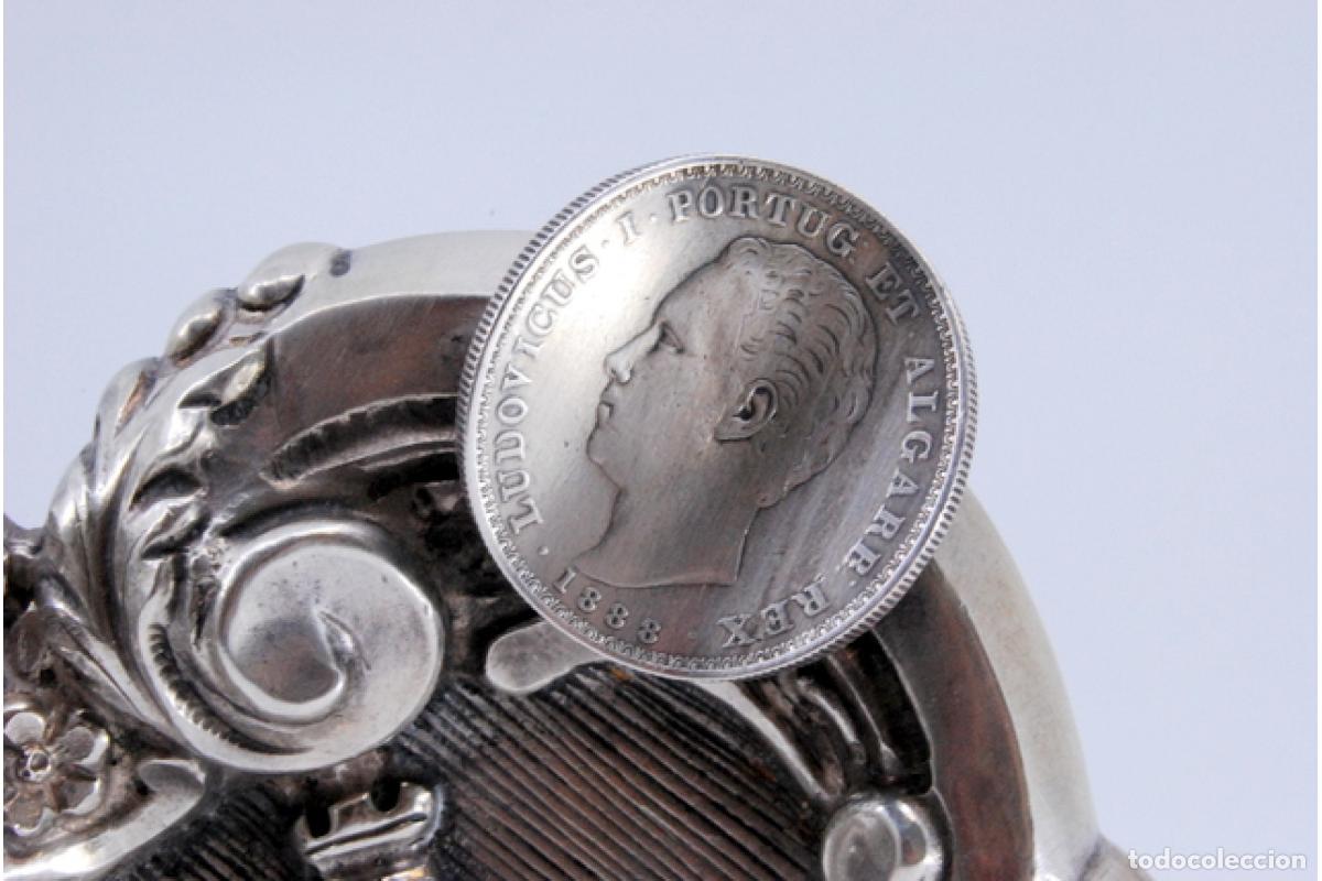 Antig&uuml;edades: Cenicero de plata - Foto 4