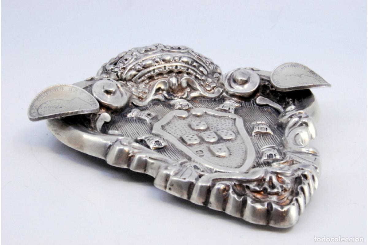 Antig&uuml;edades: Cenicero de plata - Foto 8