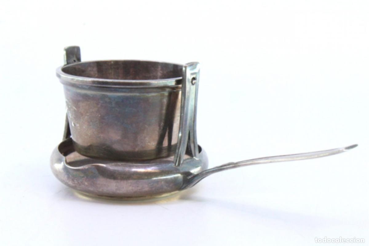 Antig&uuml;edades: Colador de t&eacute;, en plata - Foto 5