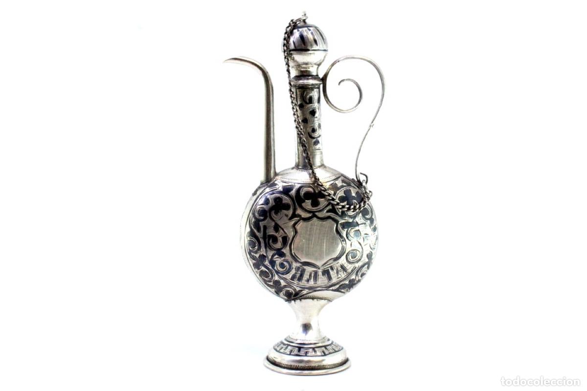 Antig&uuml;edades: Botella de plata para perfume. - Foto 6