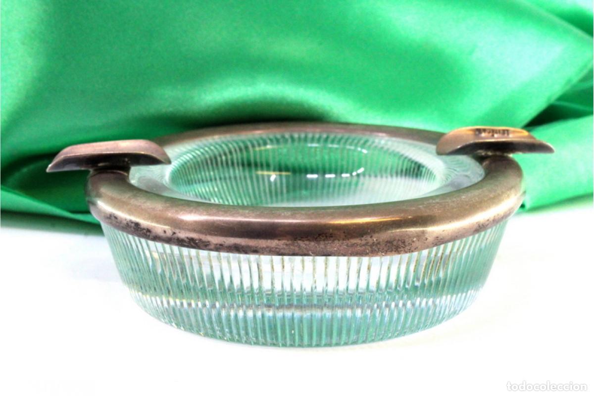 Antig&uuml;edades: Cenicero de plata - Foto 1